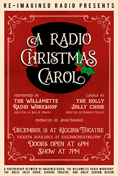 A Radio Christmas Carol web poster 2022