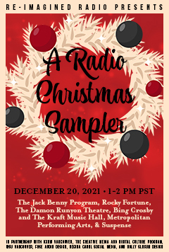 Radio Christmas Sampler web poster 2021