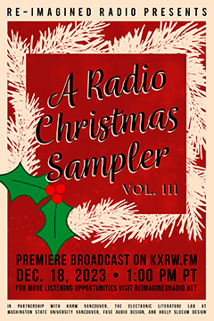 Radio Christmas Sampler Vol. 3 web poster 2023