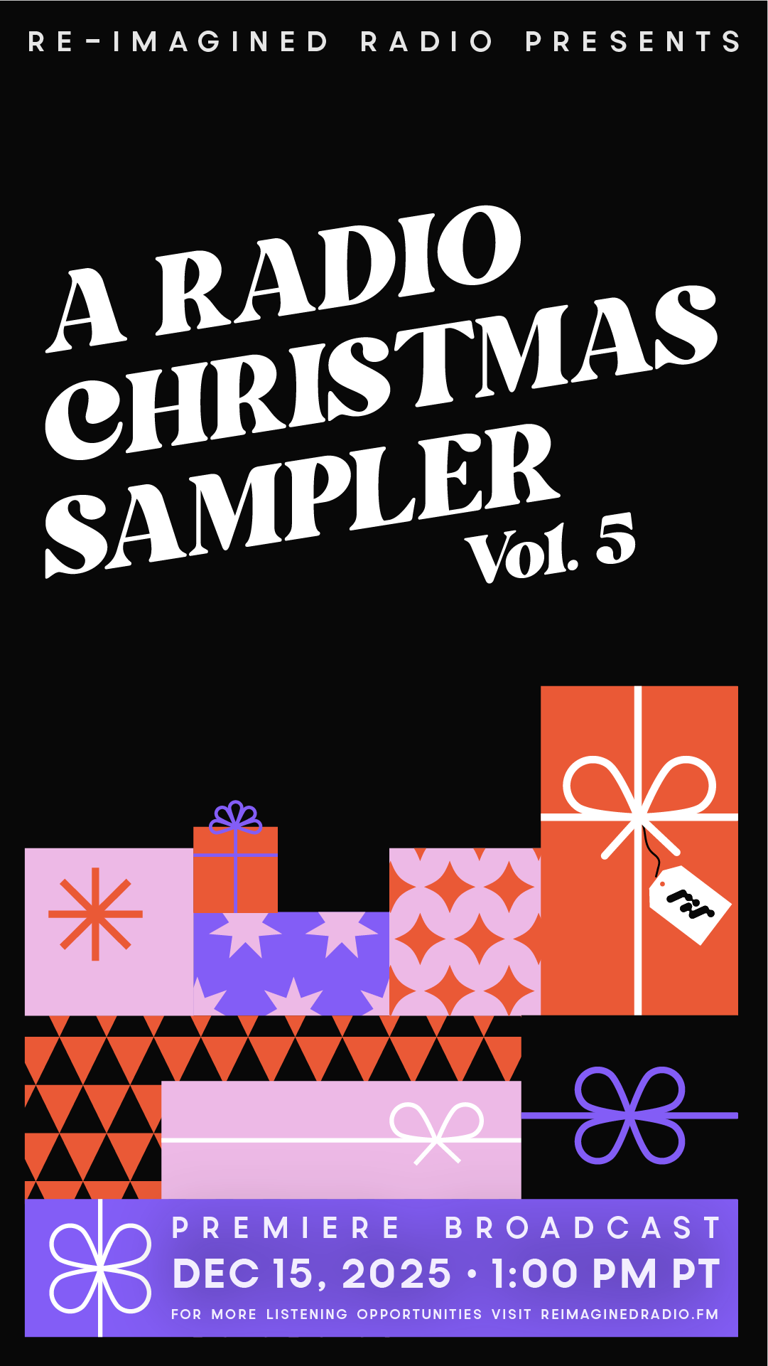 Radio Christmas Sampler, Vol. 5 verticle story poster