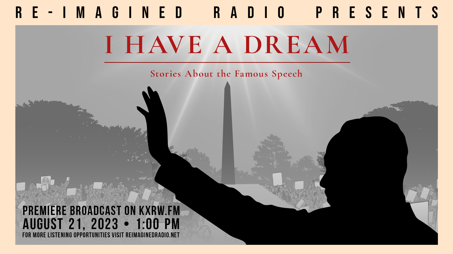 I Have A Dream landscape poster