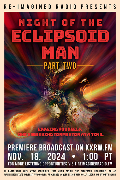 Night of the Eclipsoid Man part 2 web poster