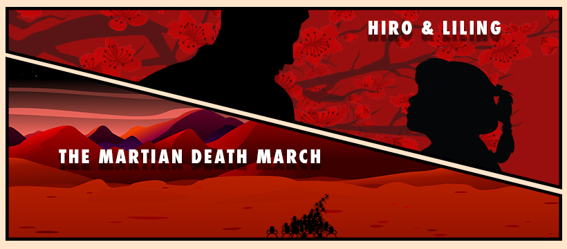 Hiro & Liling / The Martian Death March cover