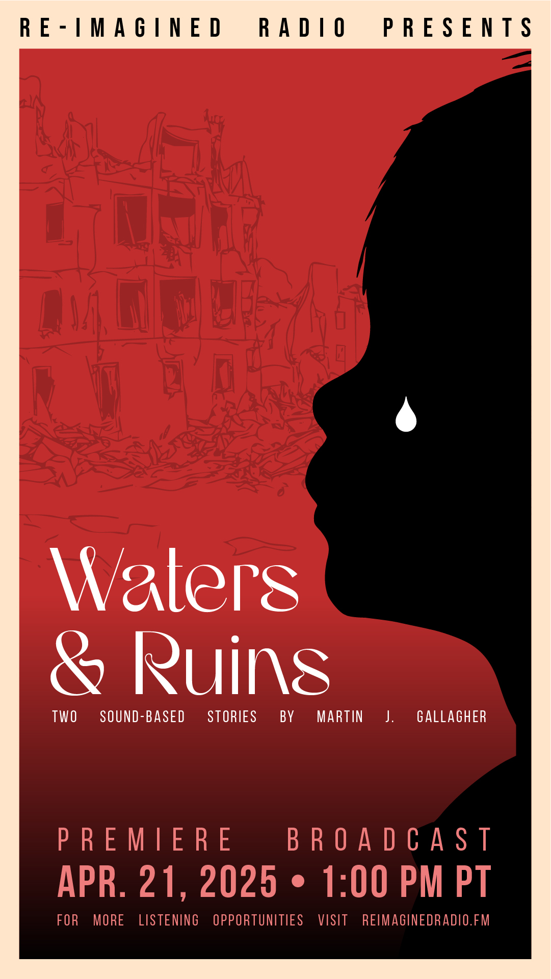 Waters and Ruins vertical poster